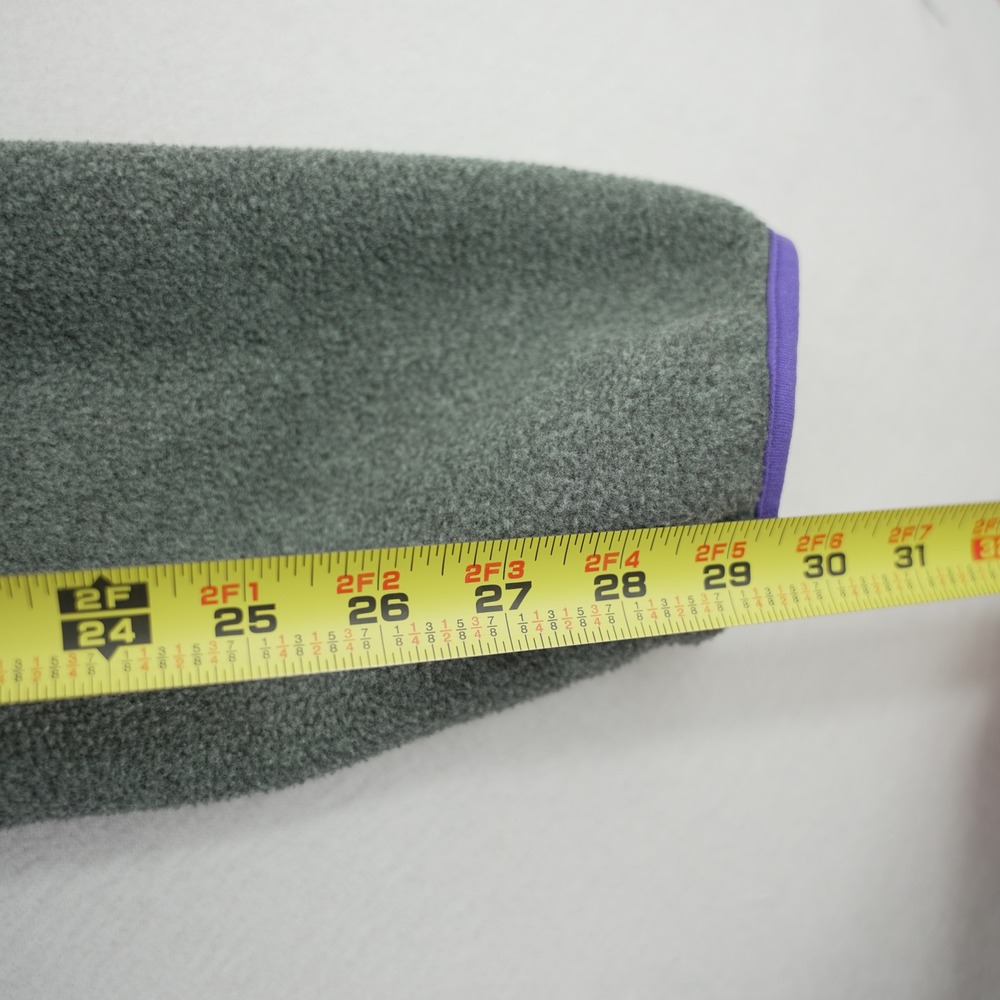 Patagonia‎ Synchilla Snap-T Fleece Pullover Womens XS Gray Purple Trim 25485 - Picture 9 of 9